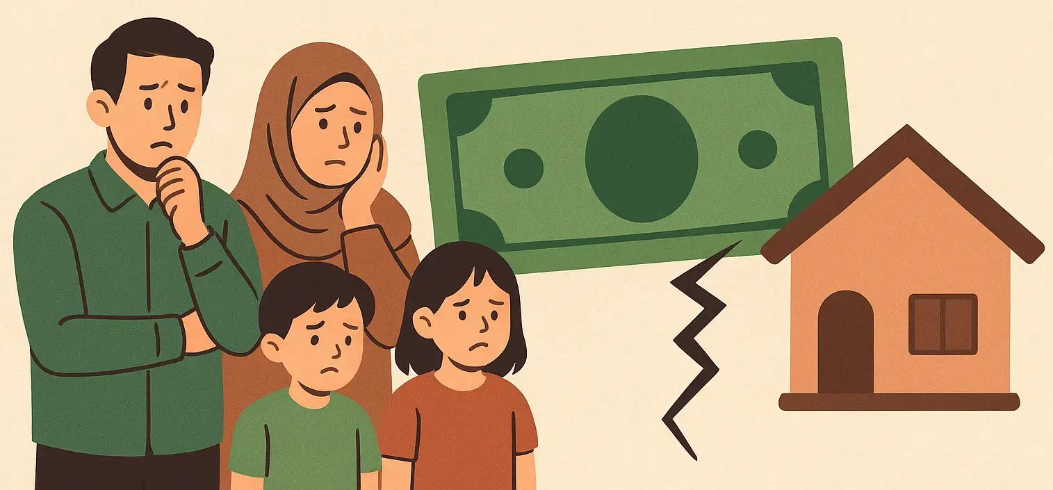 harta waris jadi beban